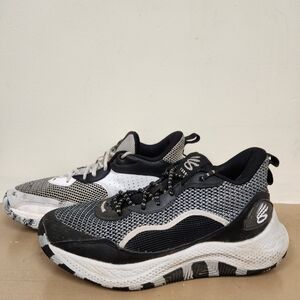Black and White Athletic Sneakers